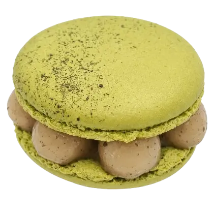 Macaron poire verveine, Desserts par Julien Herman